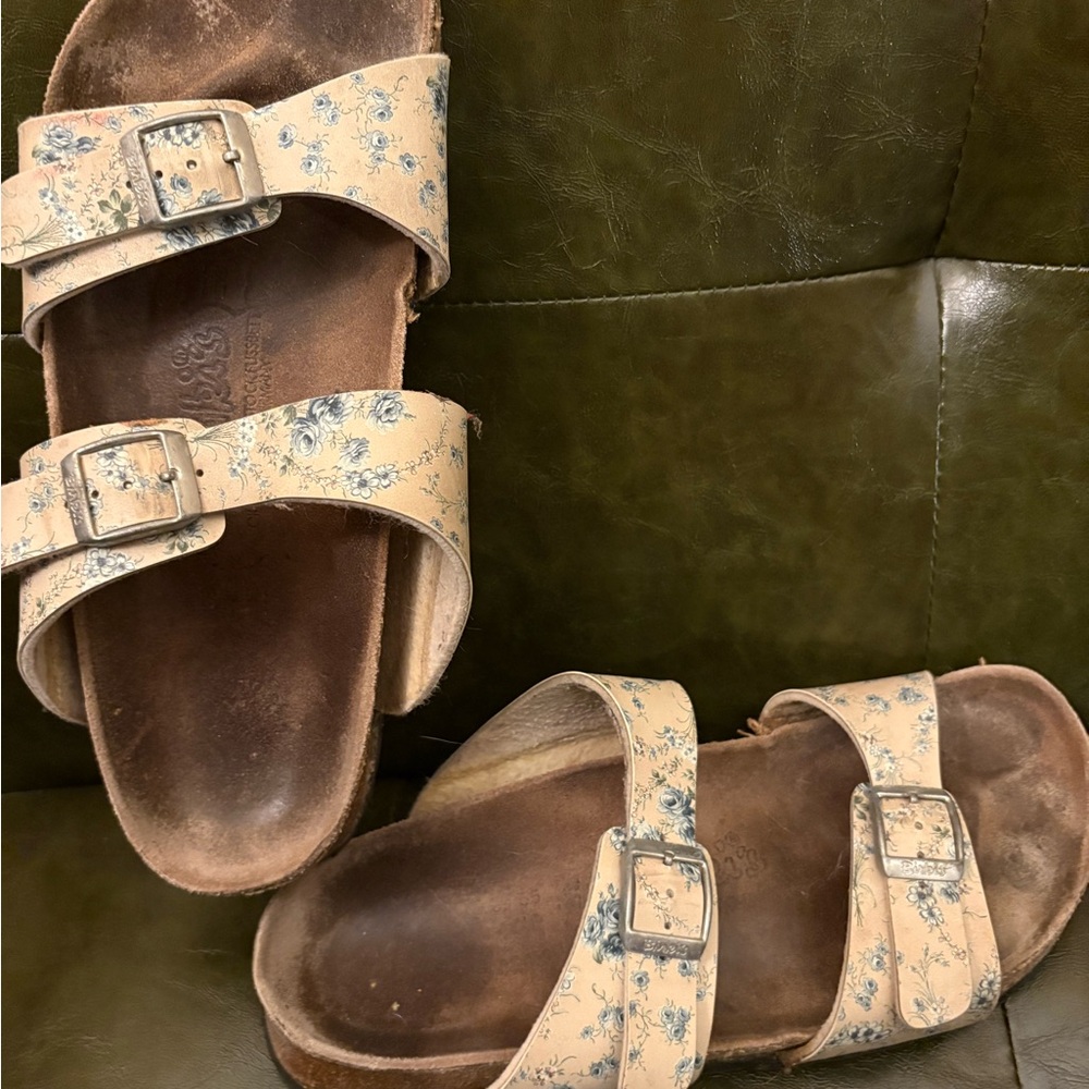 Floral Birki’s Sandals